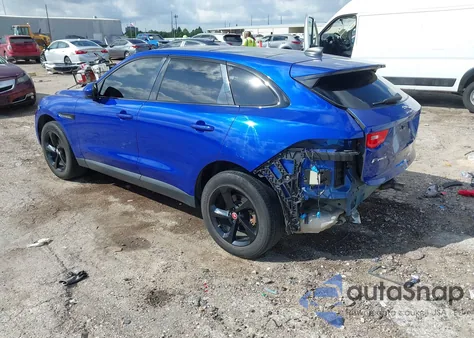 2020 Jaguar F-Pace Premium P250 Awd Automatic из США, поврежденный, VIN SADCJ2FX0LA623504